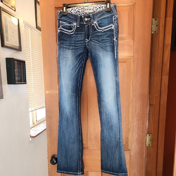 Ariat Denim - Ariat Women's Blue Boot Cut Jeans